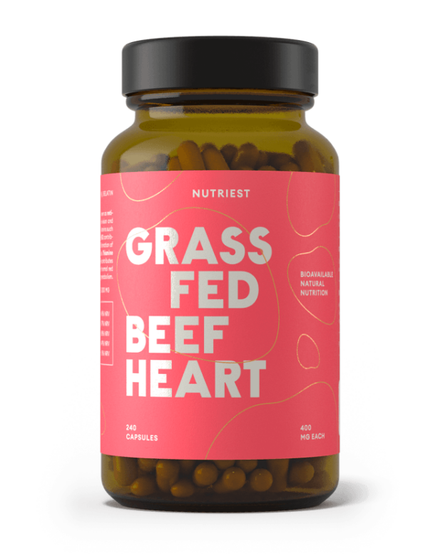 Nutriest Grass Fed Beef Heart
