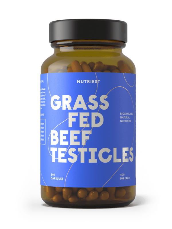 Nutriest Grass Fed Beef Testicals