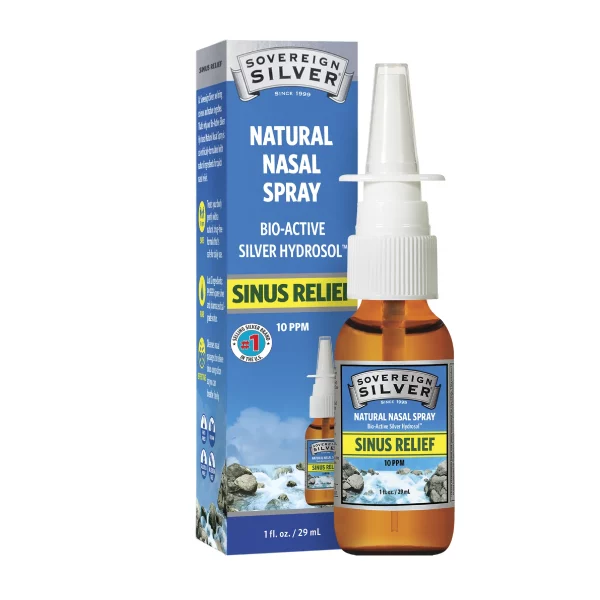 Sovereign Silver Natural Nasal Spray Hydrosol official web